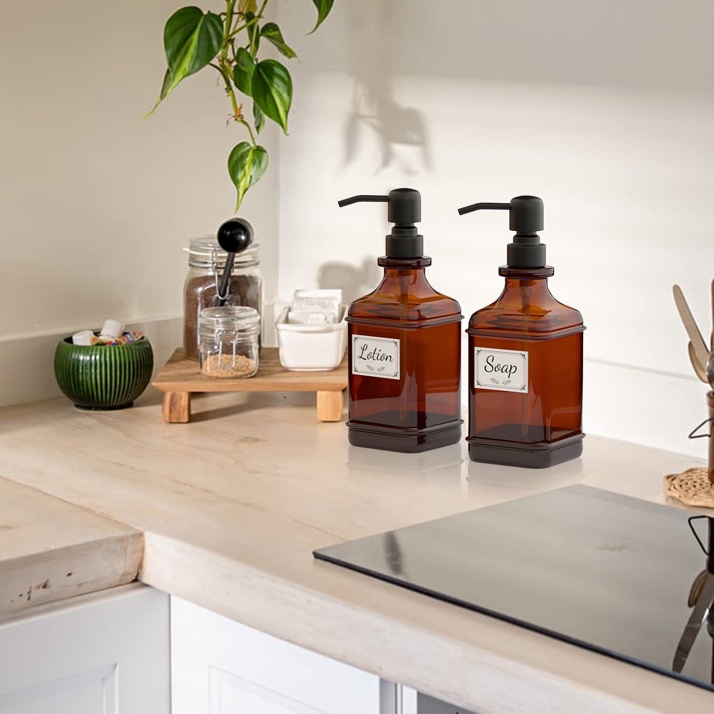 Glass Soap Dispenser