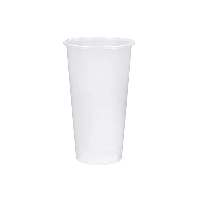 700ml (90mm) PP Milk Tea Hard Cup - 500PCS