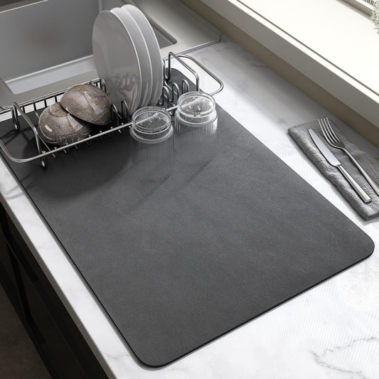 Dish Drying Mat Coffee Mat Super Absorbent Quick Drying Mat for Kitchen Counter