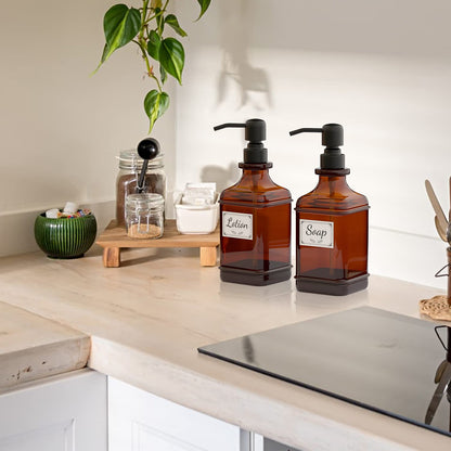 Glass Soap Dispenser