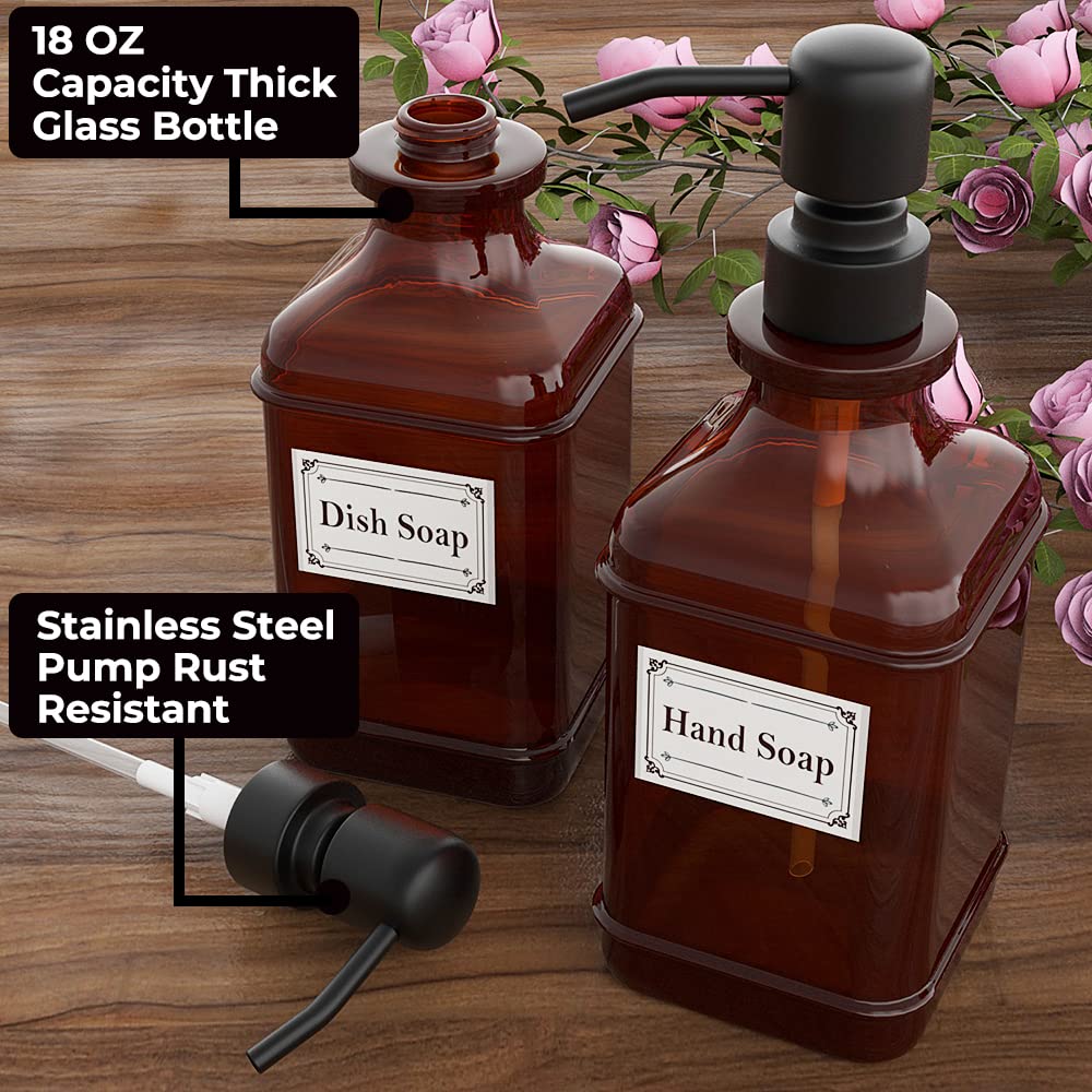 Glass Soap Dispenser