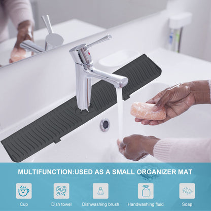 Longer Sink Splash Guard Mat