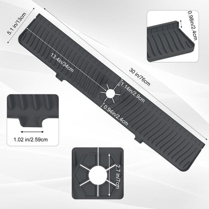 Longer Sink Splash Guard Mat