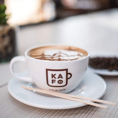 Pack 100 5.5-Inch Bamboo Coffee Stirrers, Disposable Beverage Stirrers Sticks Eco Friendly Biodegradable Stir Sticks for Tea,Hot or Cold Beverages