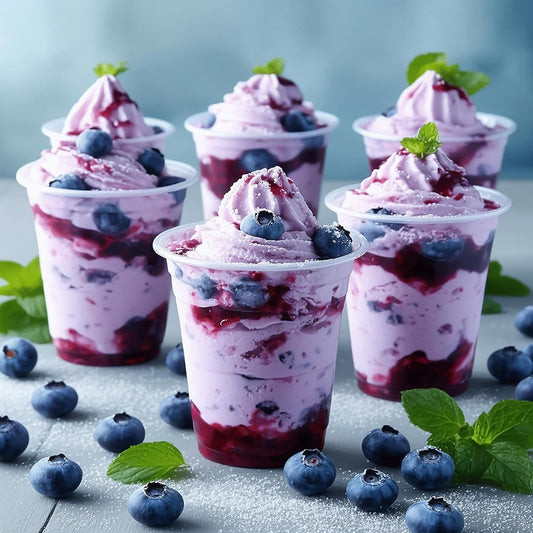 12 Ounce - 100 Count Plastic Cups for Cold Drink, Disposable Coffee Cups