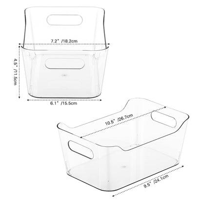 Tiawudi Clear Storage Bins