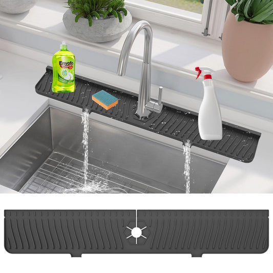 Longer Sink Splash Guard Mat