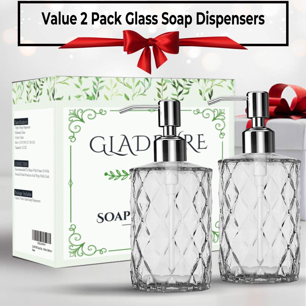 Glass Soap Dispenser