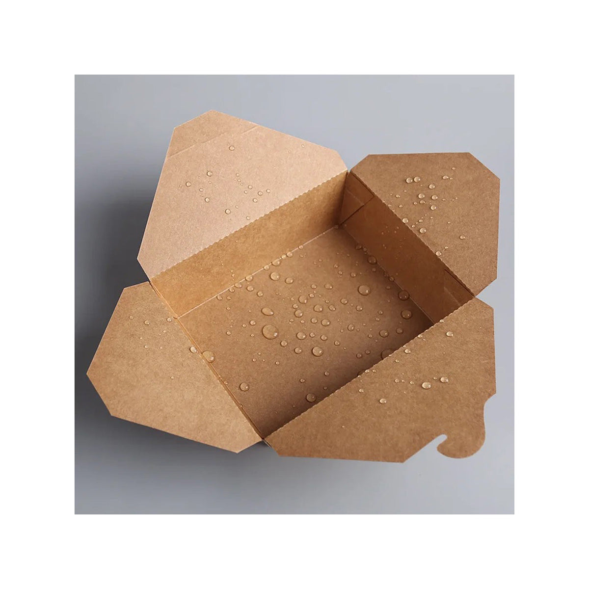 Take Out Food Containers,50 Pack 45oz Kraft Paper Take Out Boxes,Disposable Chinese To Go Containers for Restaurant Catering Party Food Truck