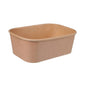 Rectangular 26oz Kraft Paper Bowl - 300PCS