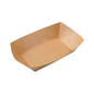 3LB Kraft Paper Tray with PE Liner 138*85*53mm 500/cs
