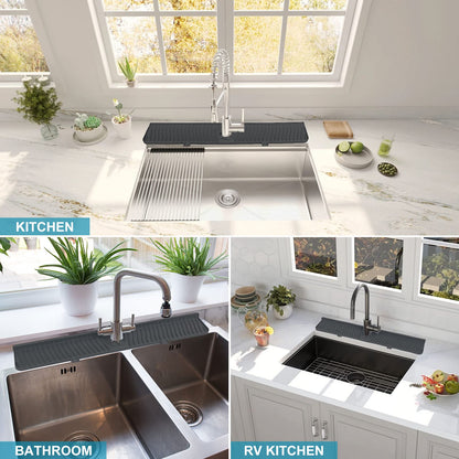 Longer Sink Splash Guard Mat