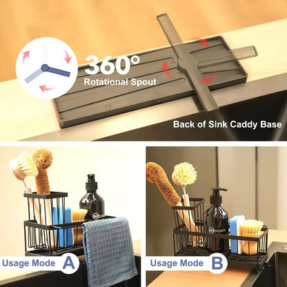 Kitchen Sink Caddy Sponge Holder