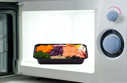 5 Pack 32 oz Plastic Meal Prep Containers with Lids, Leakproof Rectangular Food Storage Container Box for Restaurant, Kitchen, Takeout Food Service Disposables, Freezer/Microwave/Dishwasher Safe Brand: zogsnton