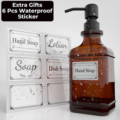 Glass Soap Dispenser