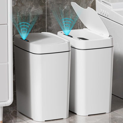 Vanpopubs 2 Pack Bathroom Trash Can with Lid