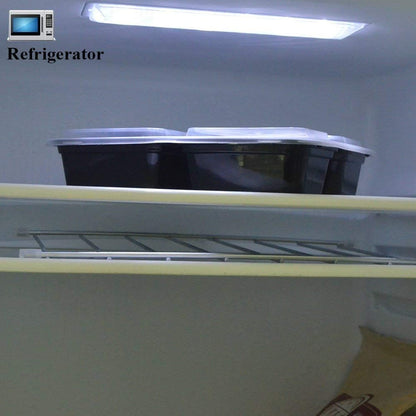 Meal Prep Container 3 Compartment [20 Pack] Food Storage Bento Box | BPA Free | Stackable | Reusable Lunch Boxes, Microwave/Dishwasher/Freezer Safe,Portion Control (36 oz)