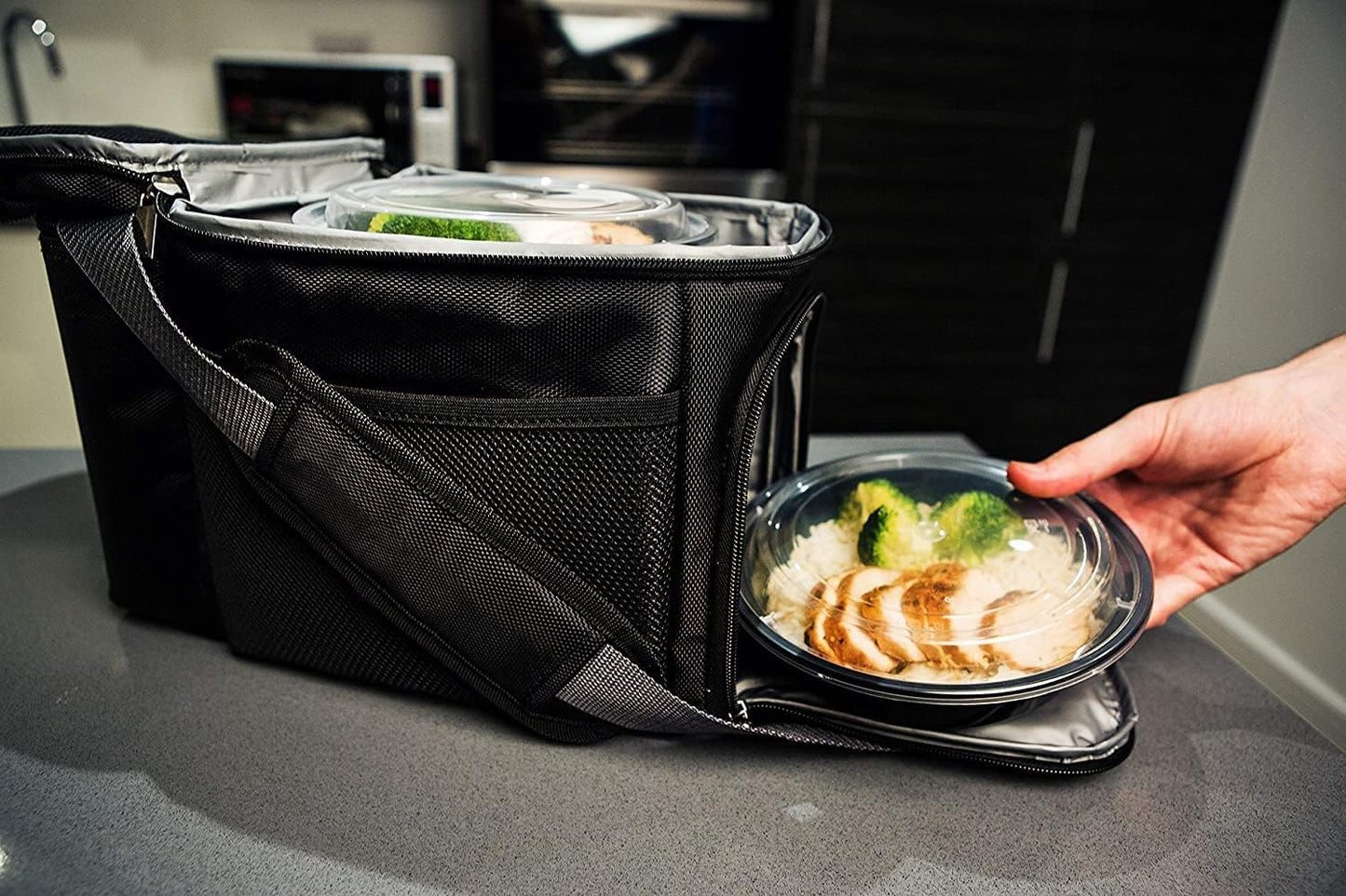 [30 Pack] Meal Prep Containers with Lids | Microwavable Dishwasher & Freezer Safe | Reusable Stackable Lunch Containers | 24oz | Bento Boxes | Food Storage Containers BPA Free